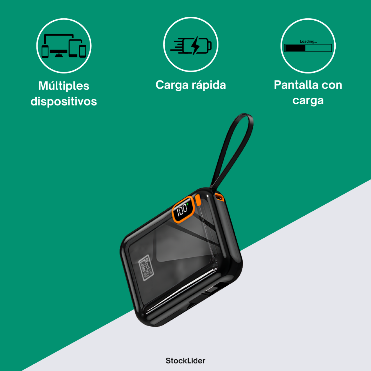 Powerbank carga rápida