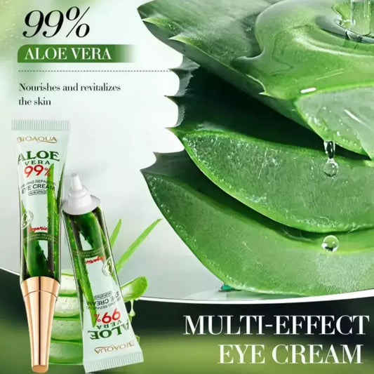 Contorno de Ojos Reparador y Reafirmante con Aloe Vera 99% (20g)