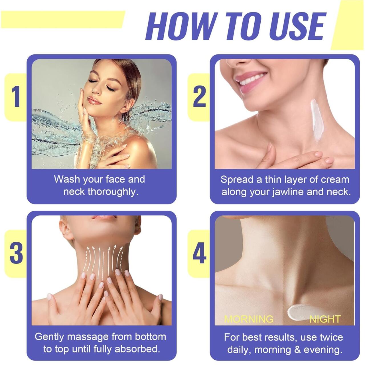 Crema Antienvejecimiento Para el Cuello y Escote