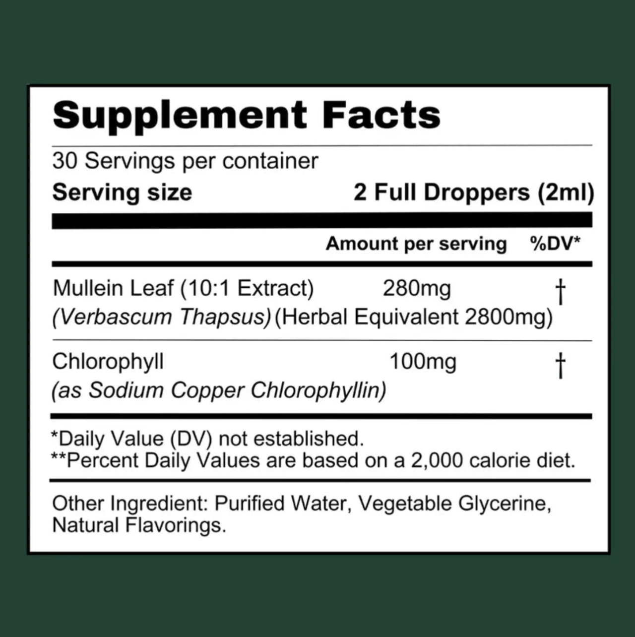 Extracto de Gordolobo + Clorofila