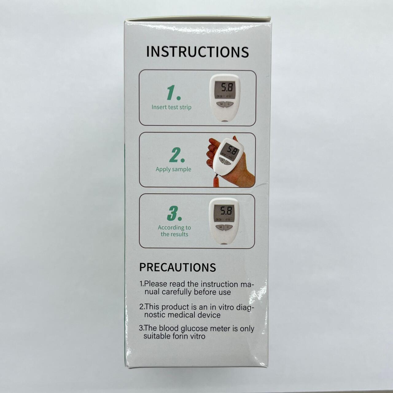 Medidor de Glucosa en Sangre Digital con 50 Tiras y Lancetas Estériles – Kit Completo para Monitoreo en Casa