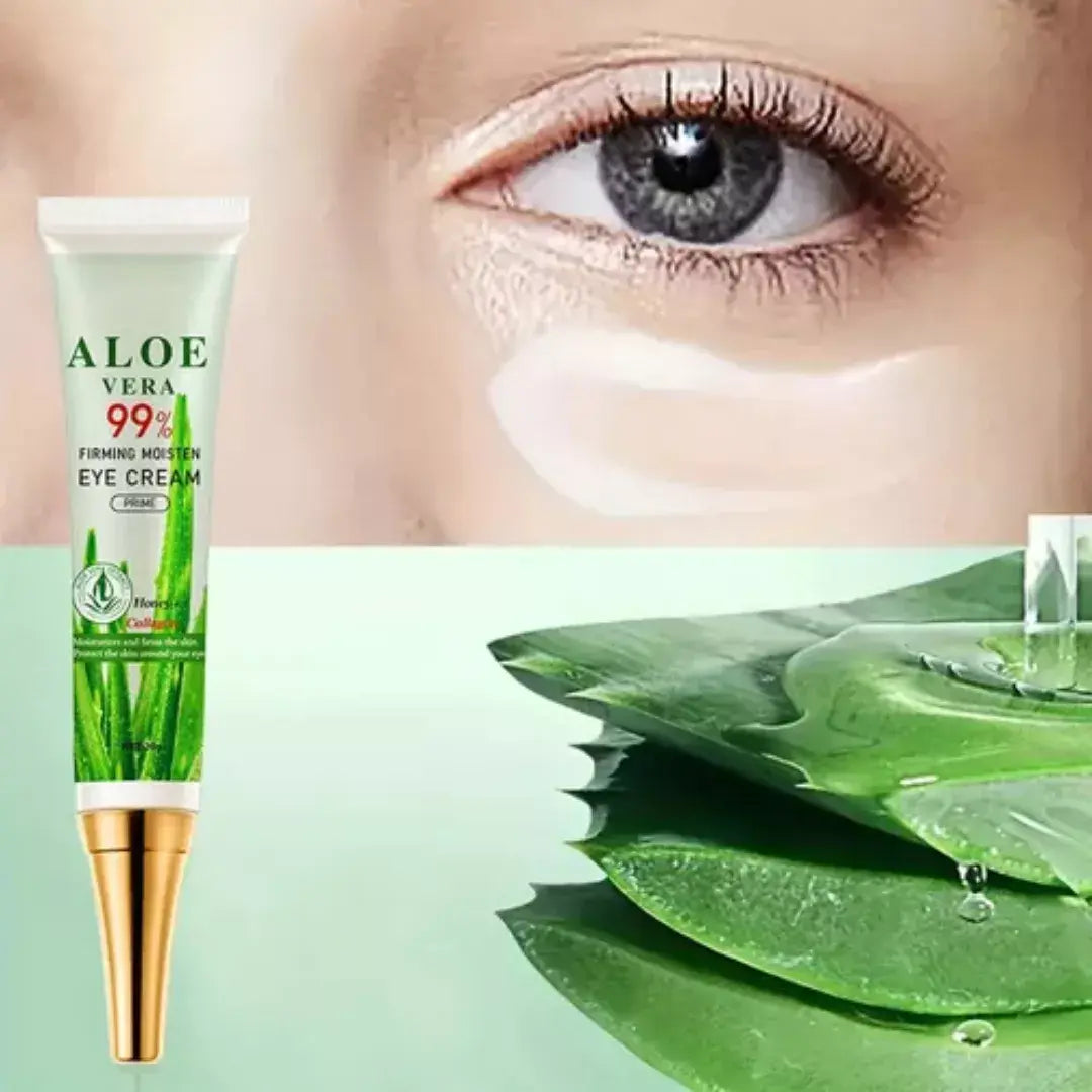Contorno de Ojos Reparador y Reafirmante con Aloe Vera 99% (20g)