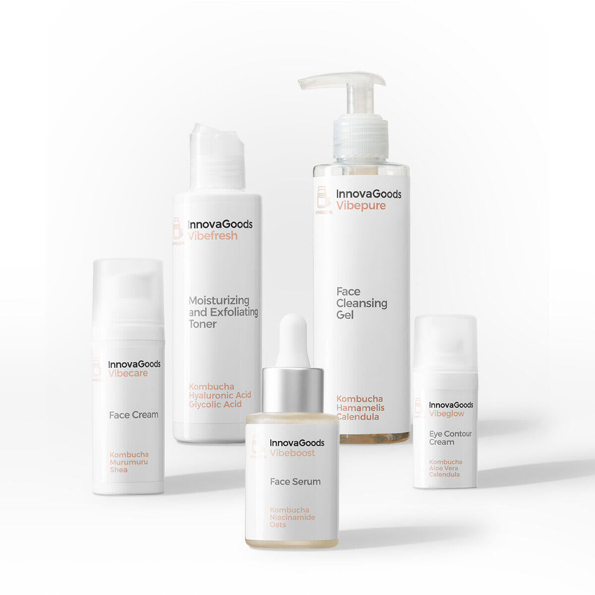 Pack de Rutina Facial Kombucha InnovaGoods