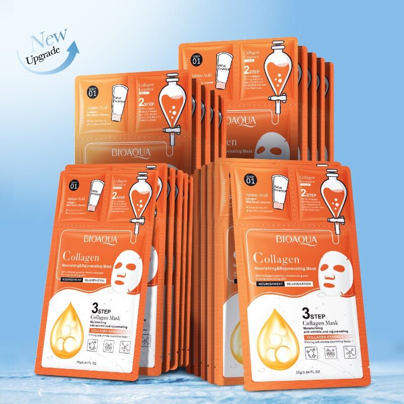 Mascarilla Facial Rejuvenecedora con Colágeno – 3 Pasos