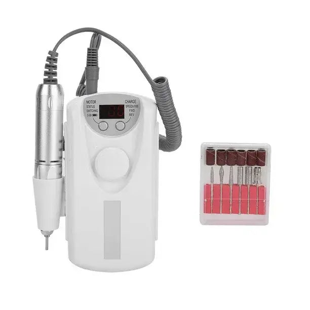 Esmaltadora de uñas 12000 RPM – Potencia Compacta para Manicuras Rápidas